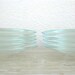 Vintage Early-Mid Century Clear Glass Desert Plates, Set of 10