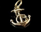 1 Sterling Silver Anchor Charm C95
