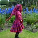 Gypsy Vampire coat from recycled sweaters - RESERVED for Maria