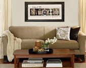 CUSTOM WEDDING Alphabet Photo Art Personalized Name Print 10x20 Anniversary GIFT