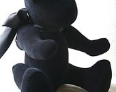 Alastair the winsome, velveteen, jointed bear
