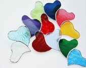 Mothers Day Stained Glass Hearts Birthstone Heart Garland Family Mom Dad Grandparents Fathers Day Custom Made