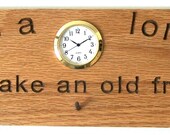 It takes a long time to make an old friend