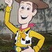 Toy Story Woody Birthday Decoration 2 foot tall Stand Up Western Birthday Party Decoration, Cowboy Cowgirl Party