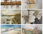 Choose your own set of 6 greeting cards