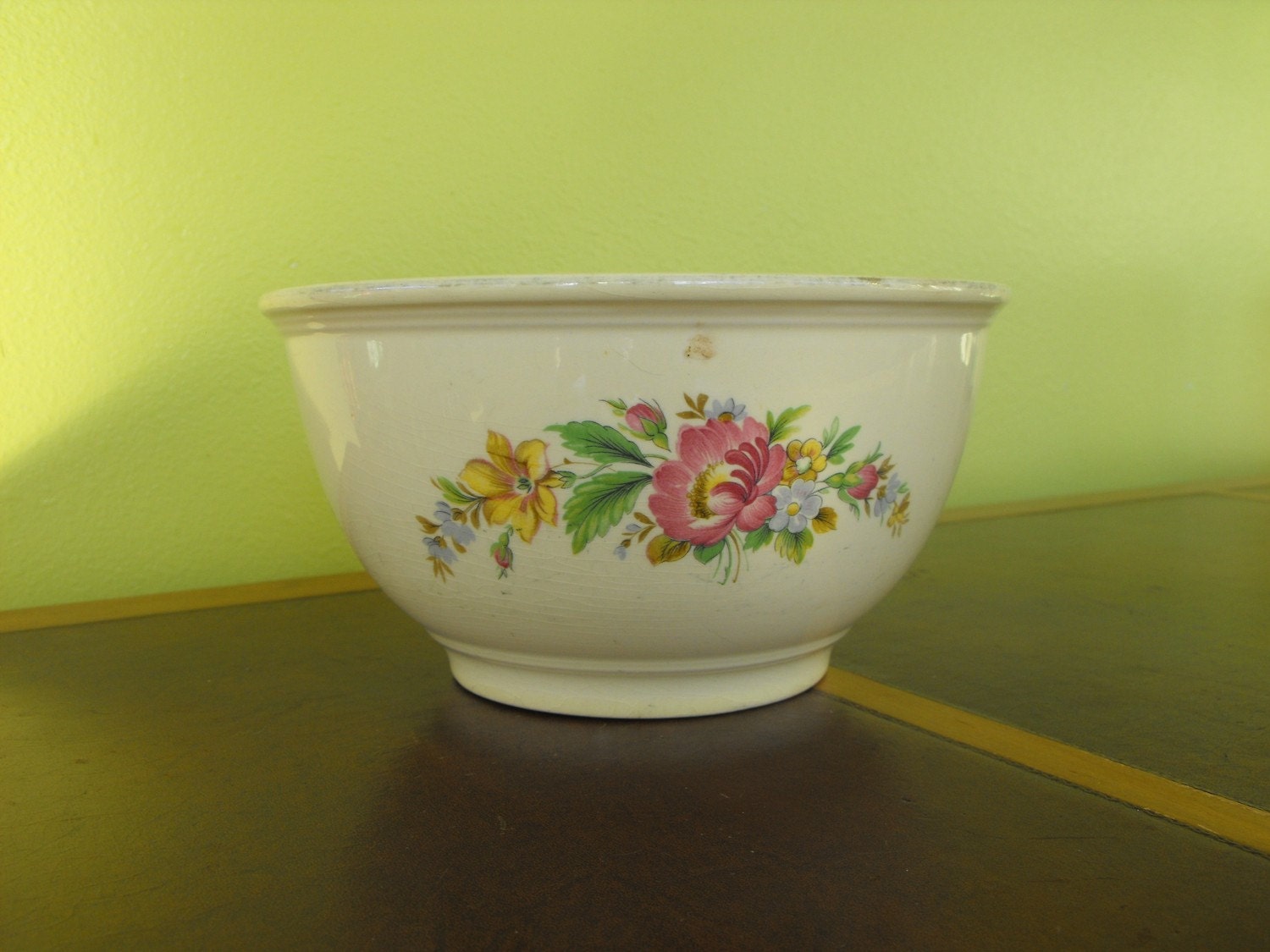 SALE Vintage Kitchen Craft Oven Serve Bowl by peacenluv72 on Etsy