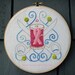 Breast Cancer Fundraiser embroidery pattern
