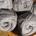 SPRING SALE - Soy/ Silk Wool Blend Taupe Yarn