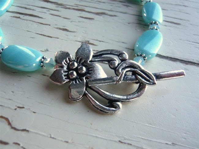 Bead Bracelet - Ocean Blue