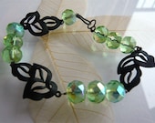 Silhouette Leaf  Bracelet