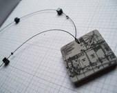 Square Architectural Plan - Necklace