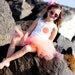 Atutudes Coral Mermaid Tutu for Little Girls