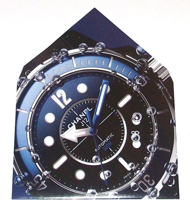 blue chanel watch envelope