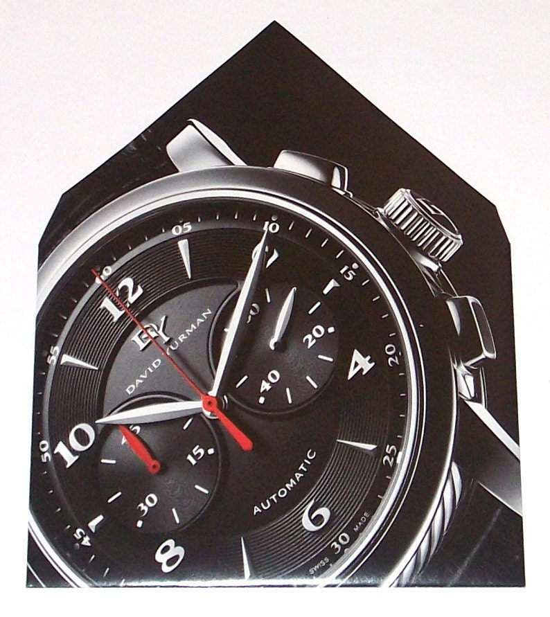 black david yurman watch envelope