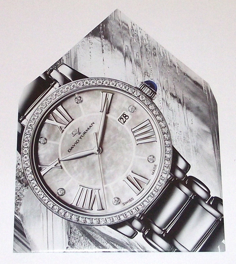 silver david yurman watch