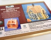 Wooden Dollhouse Kit, "Buttercup" by Greenleaf Company
