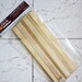 Dollhouse Miniatures Supply, Wood Siding or Flooring, Clapboard Style Birch Wood Siding