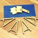 Miniature IKEA Inspired VIKA Desk Kit for 1:12 Scale Modern Dollhouse in Wood
