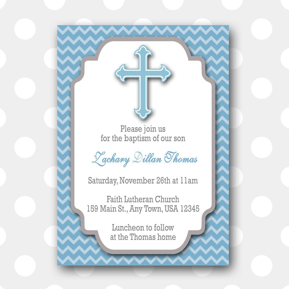 free baptism invitation