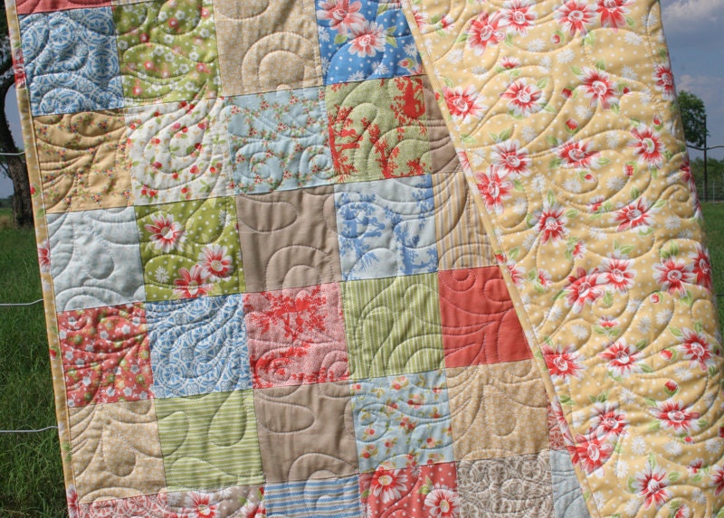 Shabby Chic Baby Quilt