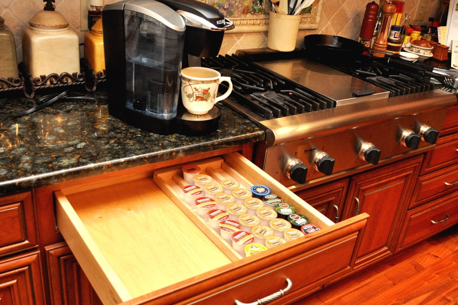 Keurig K-Cup Storage Drawer Insert Holds 32 K-Cups