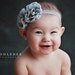 Baby headband, newborn headband, adult headband, child headband and photography prop The single  sprinkled- Ruffle Bow headband