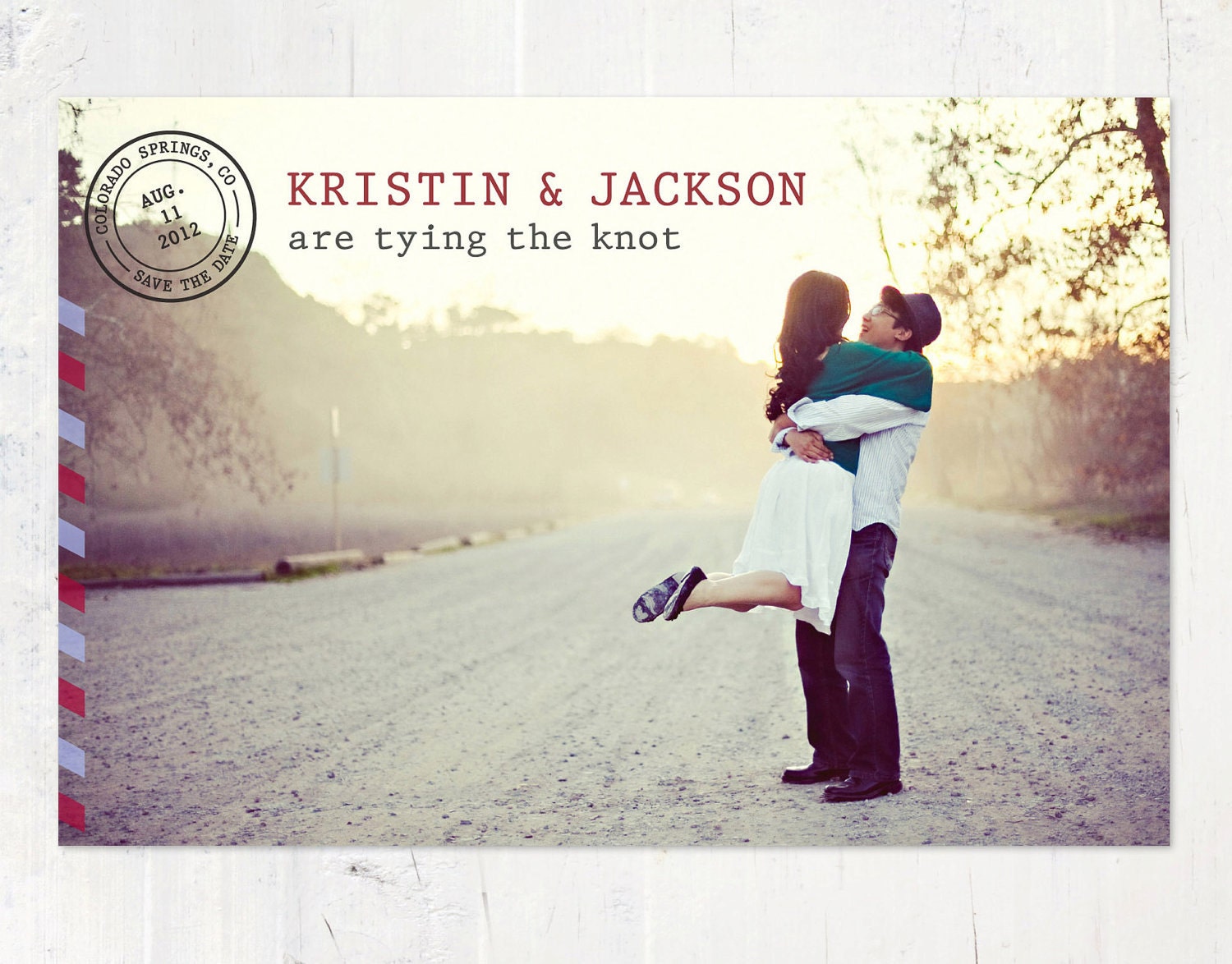 Save the Date Postcard