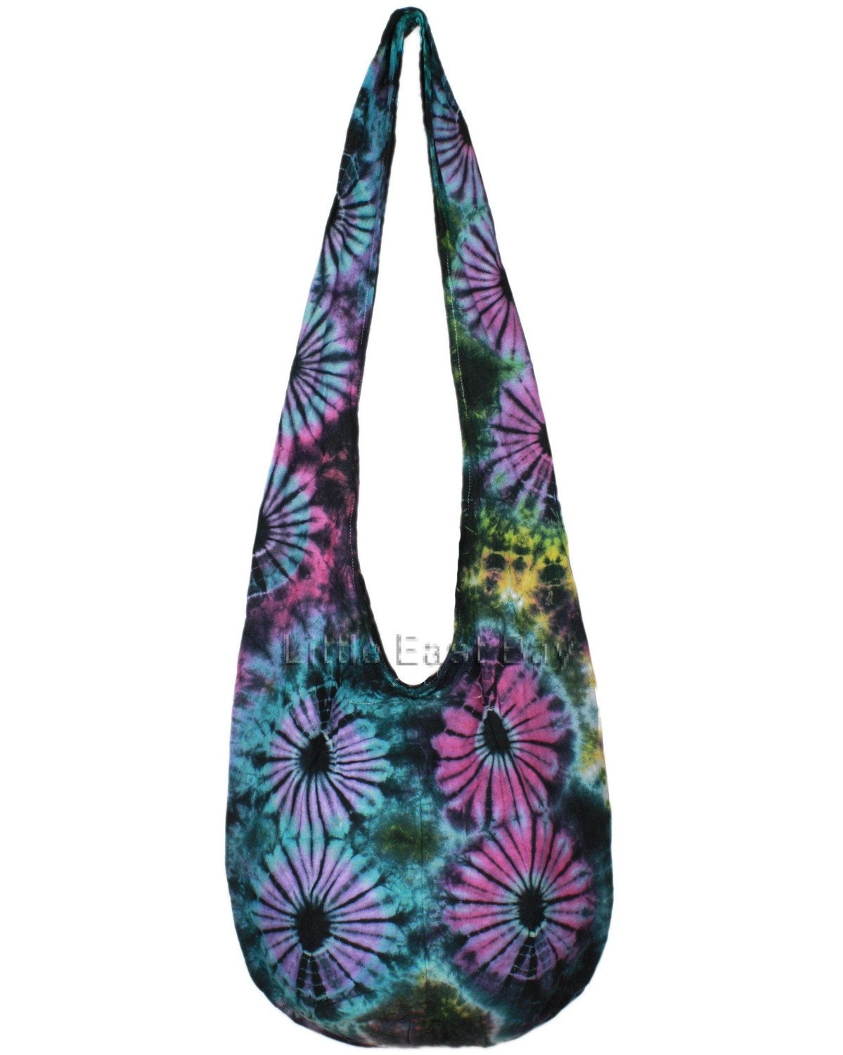 Hippie Hobo Tie Dye Sling Crossbody Bag Purse N7 .. ART TO Carry with ...