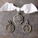 3 Antique Vintage Belgian Religious Charms / Pendants - Holy Blood Relic Medals