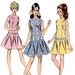McCall's 9645 Vintage 60s Misses' and Junior Dress Sewing Pattern - Uncut - Size 12 - Bust 34