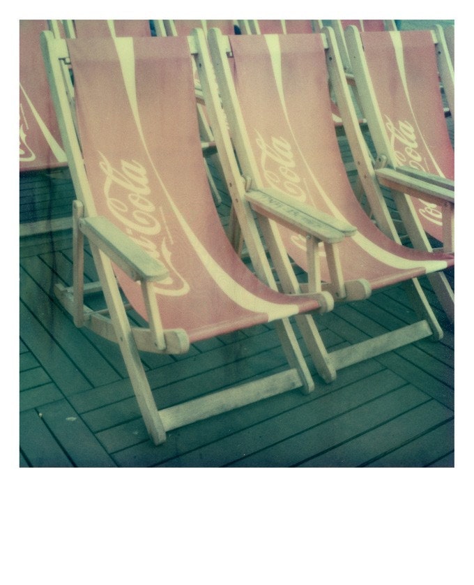 Coca Cola Chairs - Original Signed Fine Art Photograph