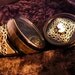 Steampunk Goggles with Filigree and Cameo