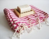 Bathstyle Turkish BATH Towel Peshtemal - Pink