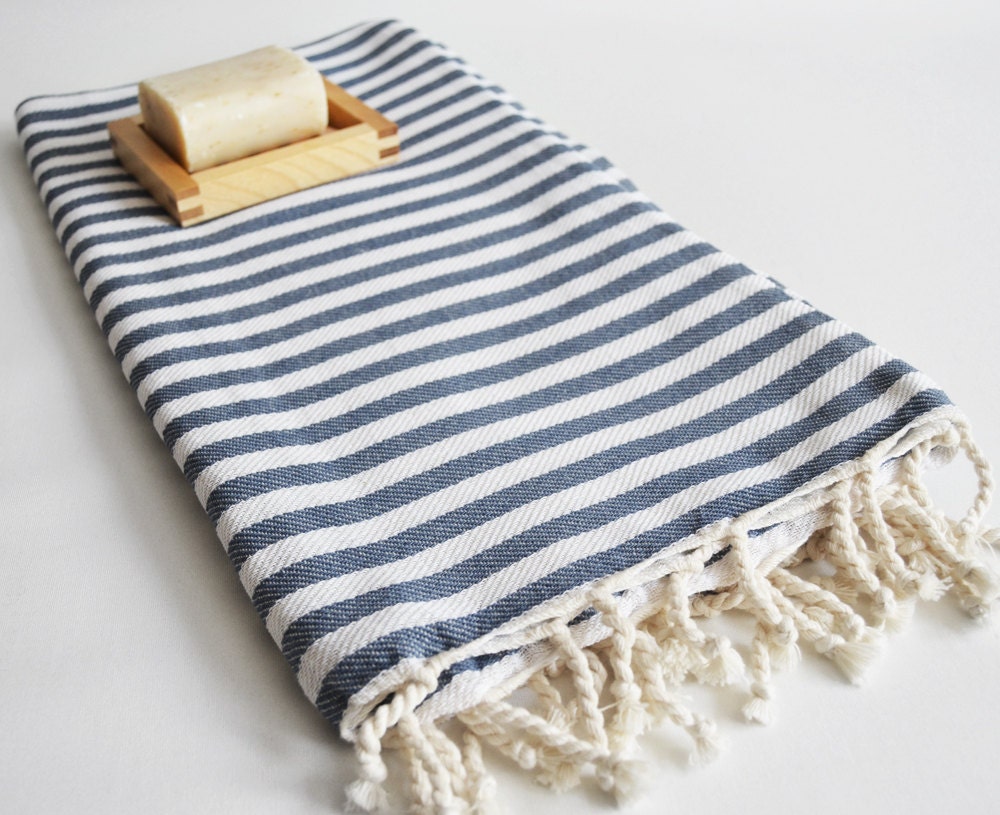 Turkish BATH Towel Peshtemal - Gray No:2