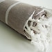 Turkish BATH Towel - Classic Peshtemal - Dark Brown