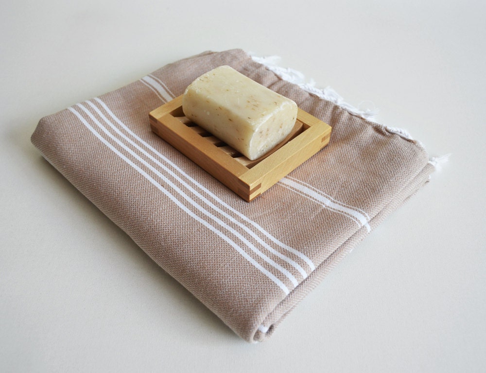 Turkish BATH Towel - Classic Peshtemal - Desert Sand