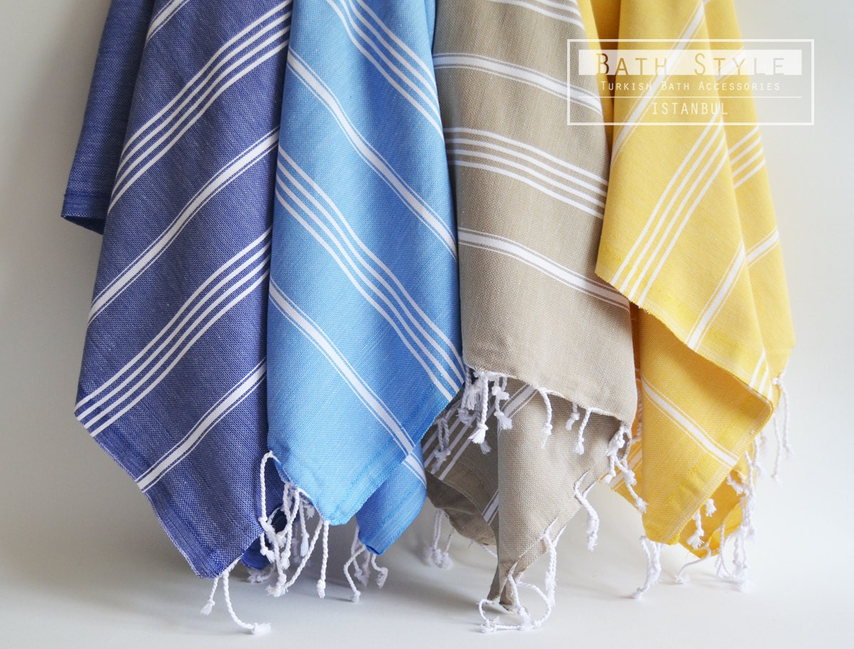 Turkish BATH Towel - Classic Peshtemal - Desert Sand