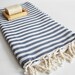 Turkish BATH Towel Peshtemal - Gray No:2