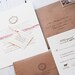 Custom Wedding Invitation Suite