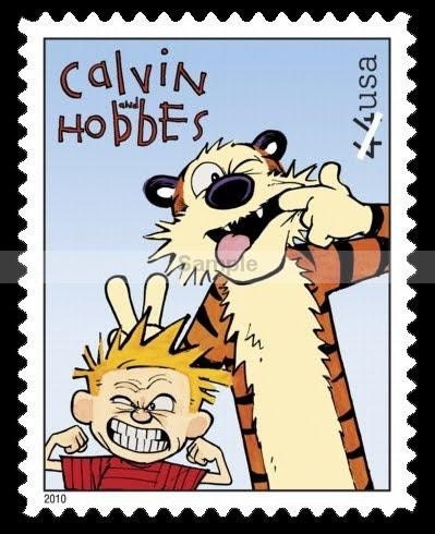 Handmade Counted Cross Stitch Pattern Calvin and Hobbes Stamp PDF Hand Embroidery Needle Point