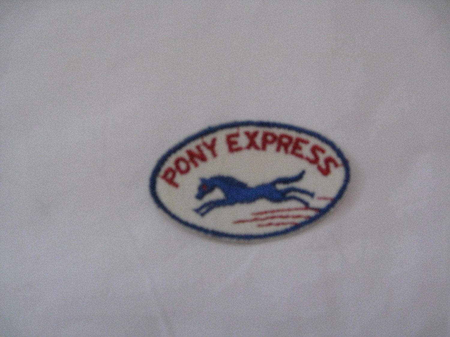 PONY EXPRESS 70s vintage patch sew-on and never used free shipping