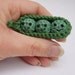 peas in a pod, crochet amigurumi peas in a pod