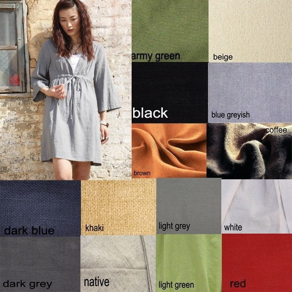 Your name/concise drawstring nine-tenth sleeves/14 colors/custom made