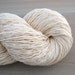 Sport Weight Cotton Recycled Yarn, Cream, 400 Yards