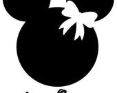 Personalized Minnie Bride Iron On