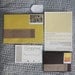 Sample - "Danielle" Letterpress Wedding Invitations