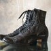 Victorian lace up boots