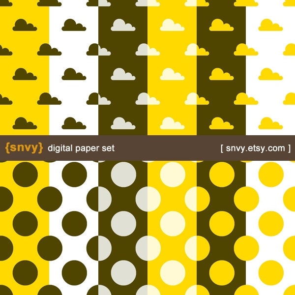 Digital Paper Pack (Set of 12 Papers) for Scrapbooking, card making, invitation, photo cards - Personal and Commercial Use - 100002E
