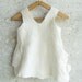White baby dress felted ivory wool ruffles eco friendly soft for birthday weddings party OOAK gift idea little Valentine day