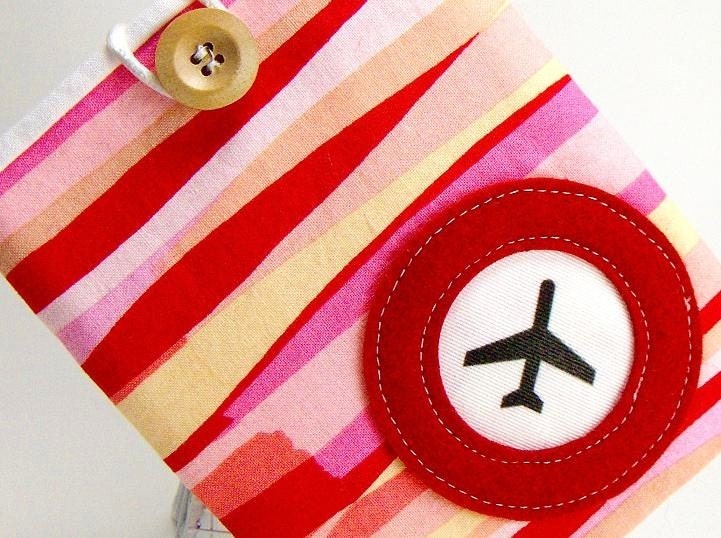 Passport Cover / Case / Travel Accessories / Tropical Sunrise Fabric
